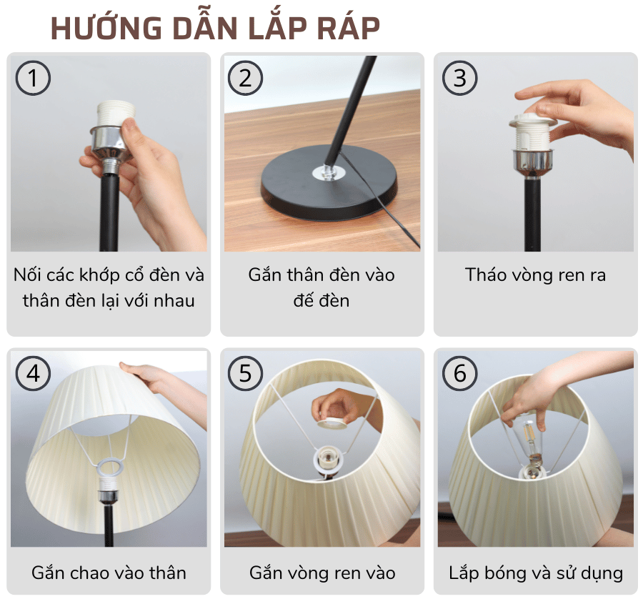 3. Đèn cây đứng mã KT01 sử dụng như thế nào?