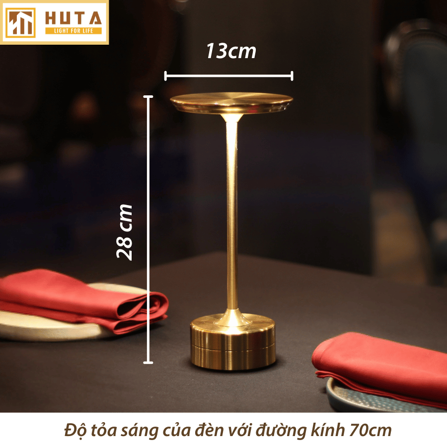 Thông số kỹ thuật của đèn bàn LED quầy bar, nhà hàng AL3