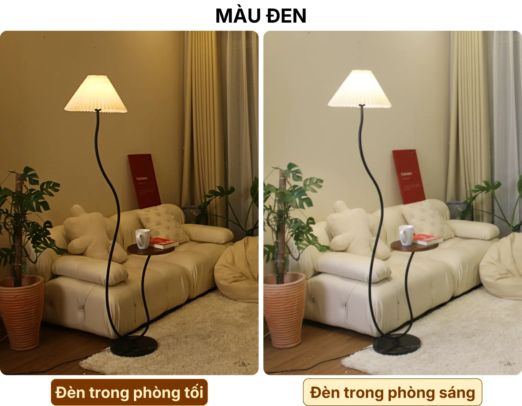 4. HIỆU ỨNG ÁNH SÁNG ĐÈN CÂY ĐỨNG ĐÈN SÀN KC10