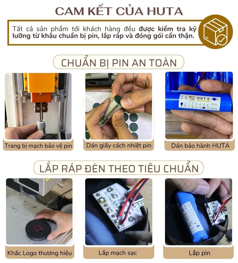 Cam kết từ HUTA Light For Life