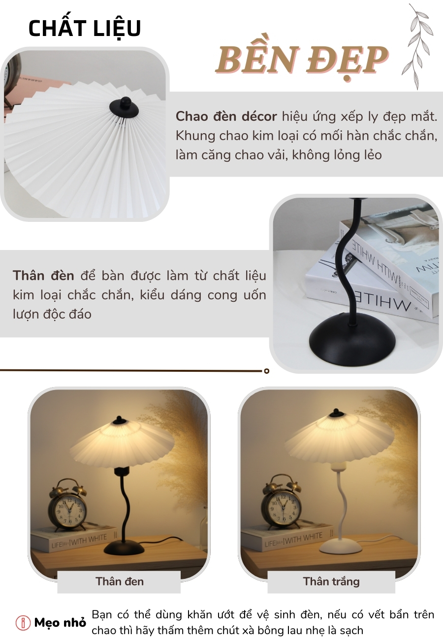 1. Đèn ngủ để bàn mã T11 có gì nổi bật?