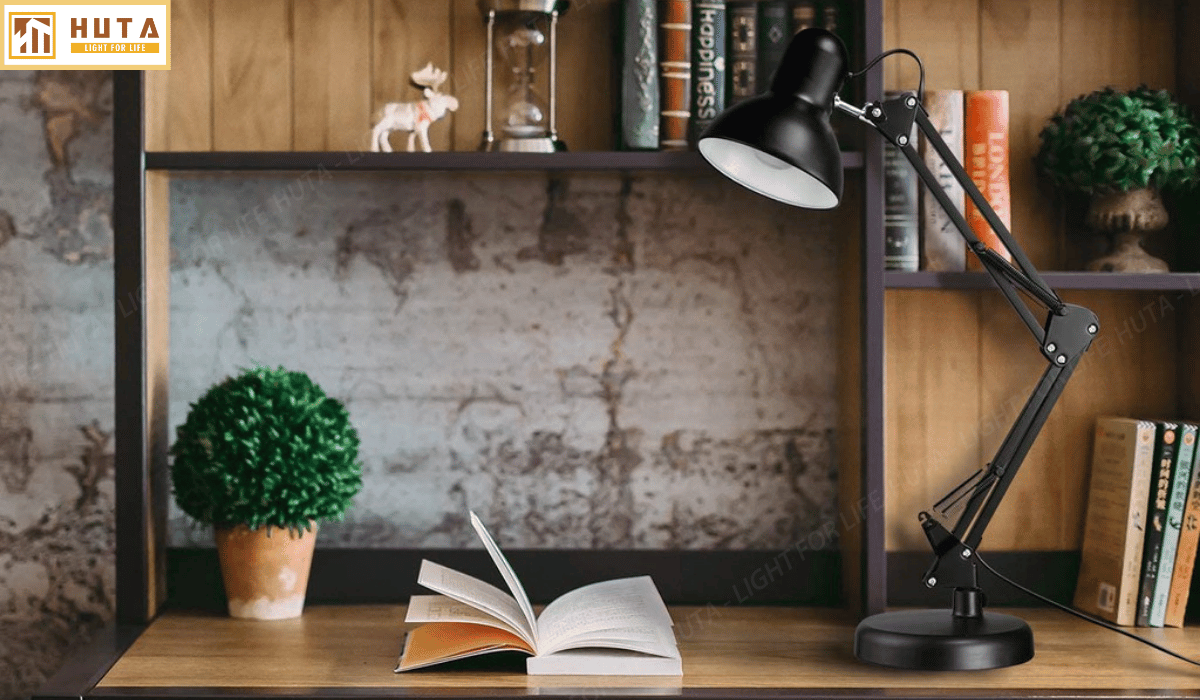 Đèn Bàn Làm Việc HUTA Light For Life KYSU1 Kiểu Dáng Pixar, Khớp Nối Điều Chỉnh