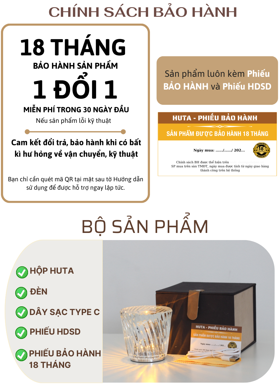 Cam kết và hậu mãi - An tâm sử dụng