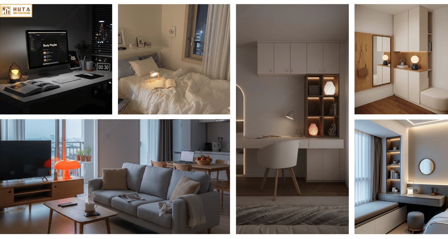 3. Đèn bàn décor có giúp không gian đẹp và tiện hơn không?