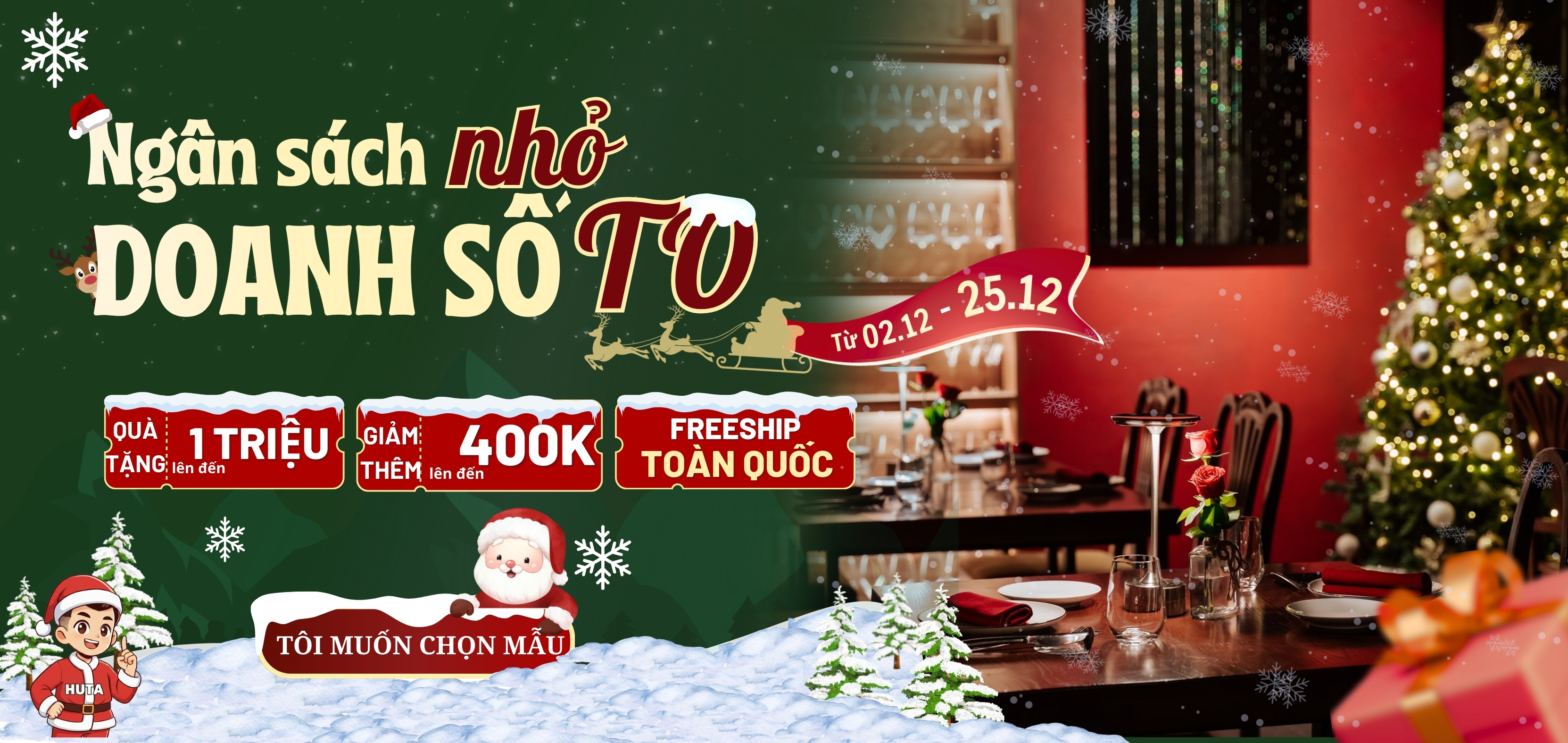 Ngân sách nhỏ - Doanh thu to