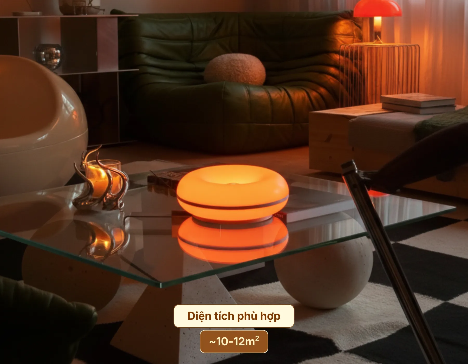 6. KHÔNG GIAN SỬ DỤNG ĐÈN BÀN TRANG TRÍ DONUT