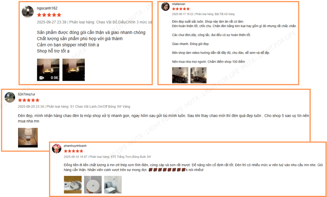 4. Đèn bàn làm việc HUTA được ưa chuộng như thế nào?