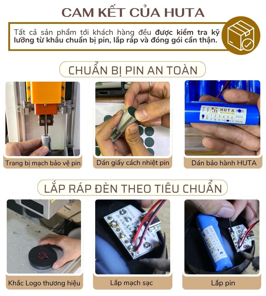 Cam kết từ HUTA