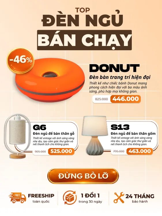 TOP SẢN PHẨM BÁN CHẠY - HUTA LIGHT FOR LIFE