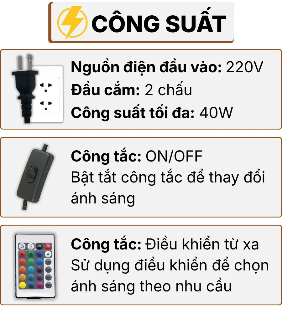 THÔNG SỐ KỸ THUẬT ĐÈN CÂY ĐỨNG ĐÈN SÀN KT10