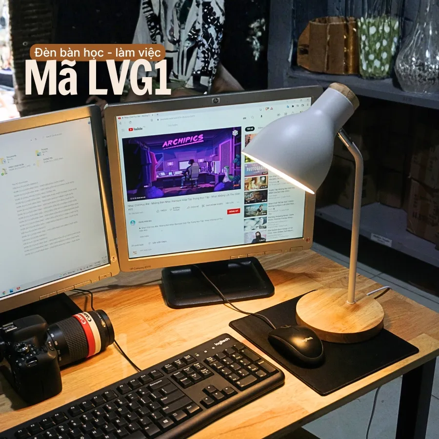 Đèn bàn học làm việc HUTA Light For Life LVG1