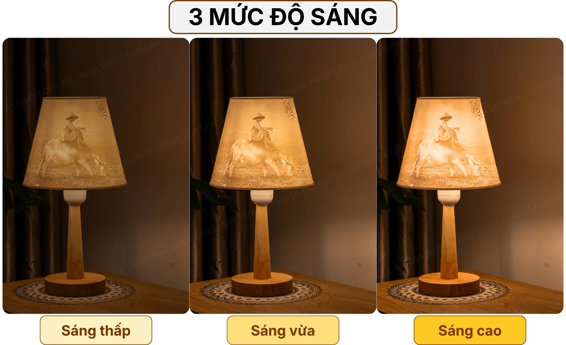 4. HIỆU ỨNG ÁNH SÁNG ĐÈN NGỦ IN 3D G2