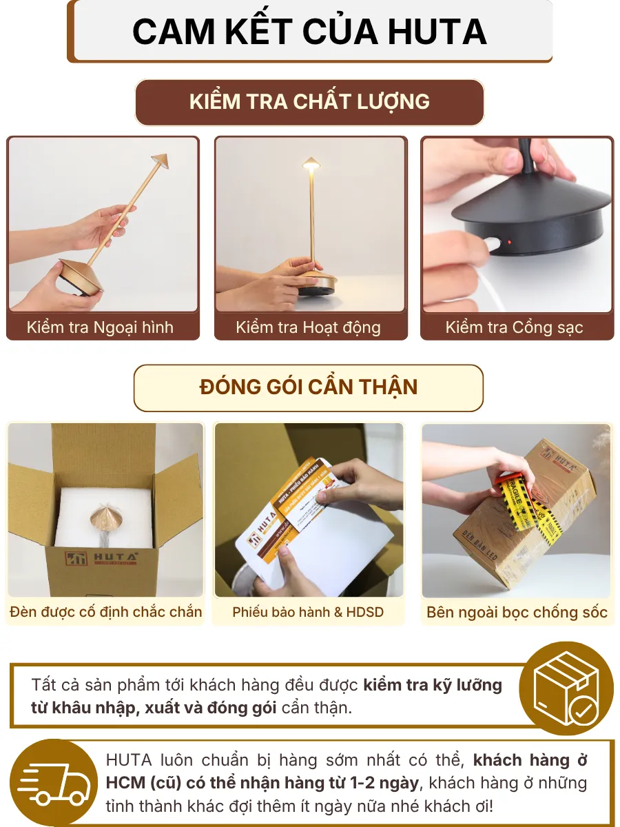 7. CHÍNH SÁCH BẢO HÀNH VÀ CAM KẾT CỦA HUTA