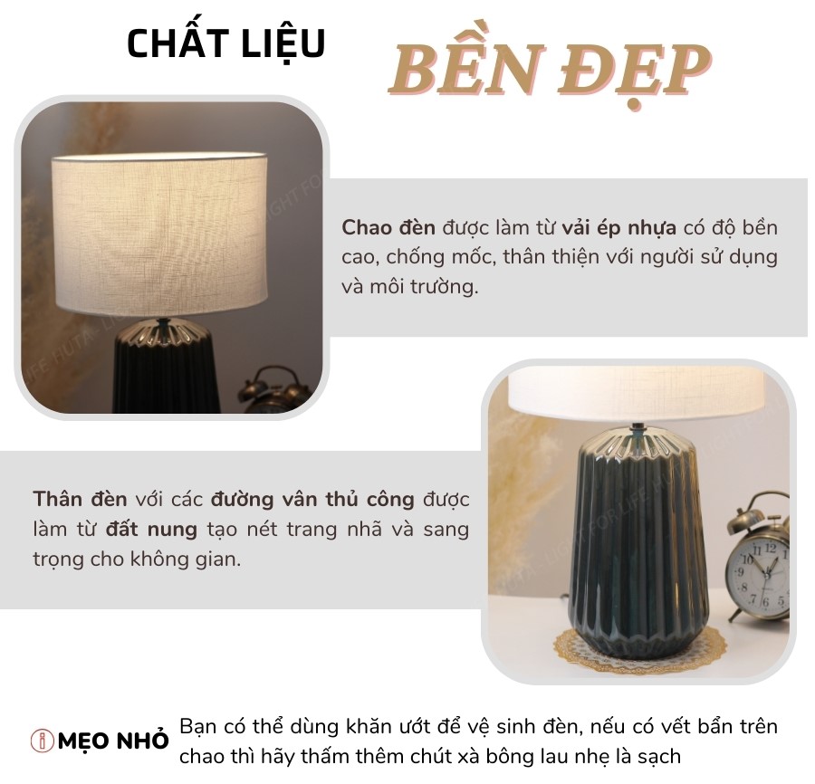 1. Đèn ngủ để bàn mã S17 có gì nổi bật?