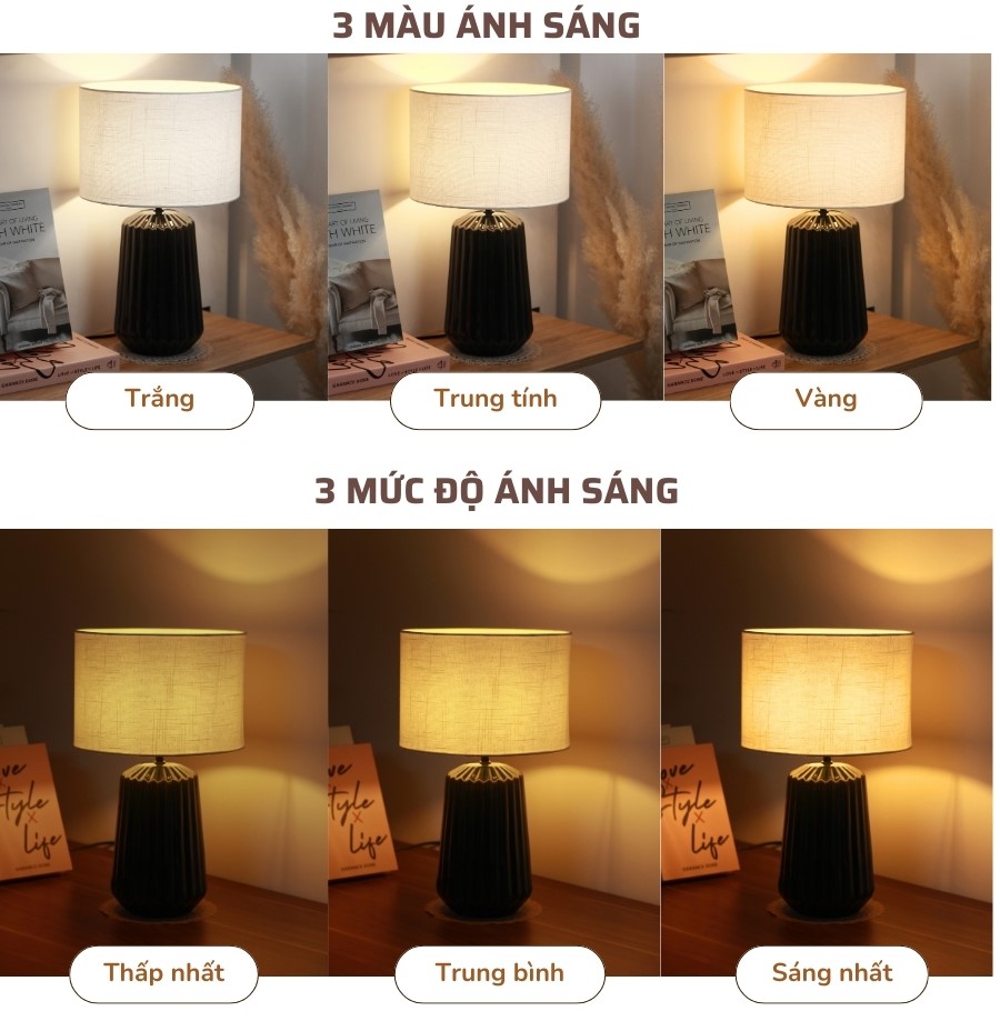 2. Thông số kĩ thuật đèn ngủ để bàn mã S17