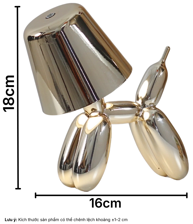 3. THÔNG SỐ KỸ THUẬT ĐÈN BÀN TRANG TRÍ DOGO