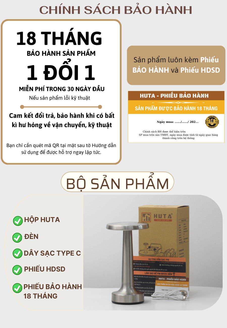 Cam kết và hậu mãi - An tâm sử dụng