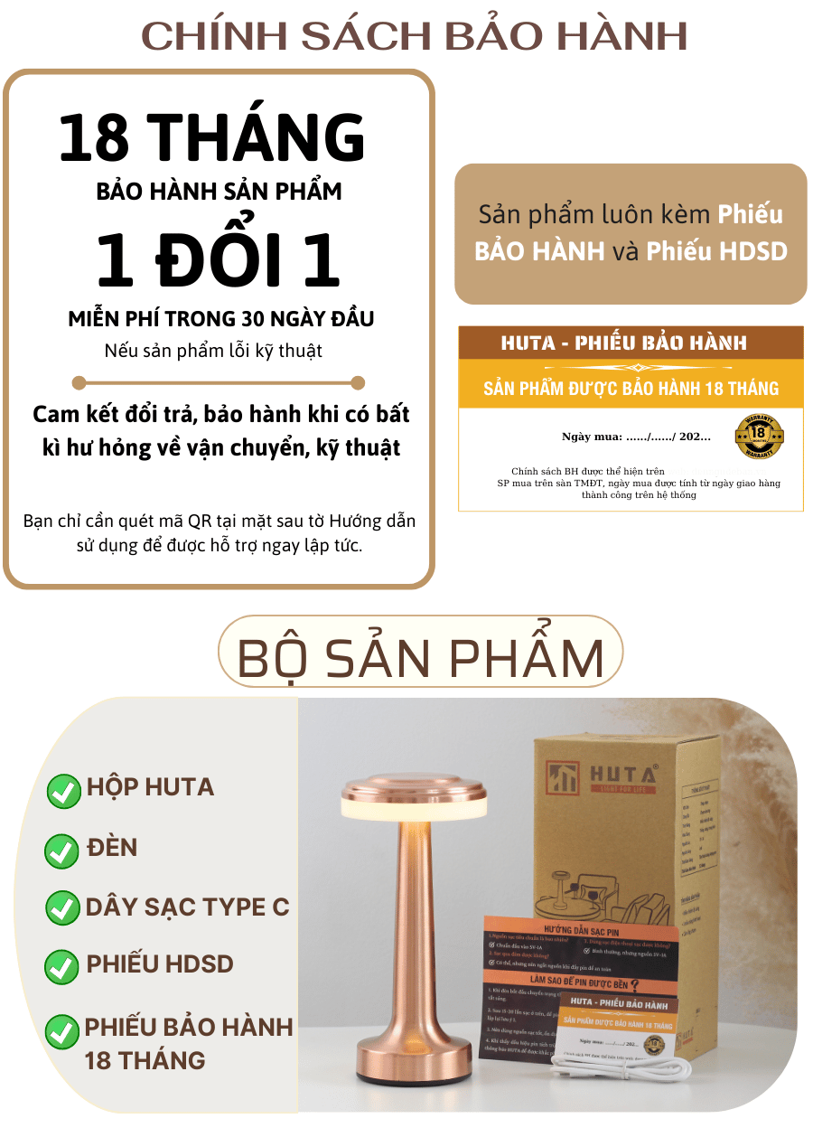 Cam kết và hậu mãi - An tâm sử dụng