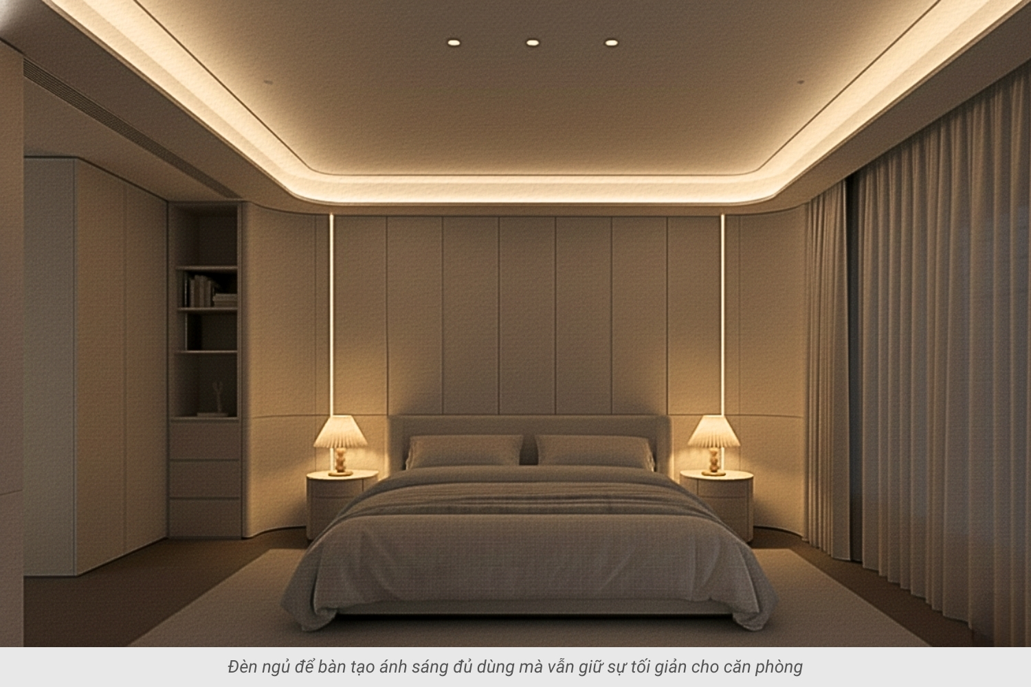 3. Vai trò của ánh sáng trong decor phòng ngủ tối giản