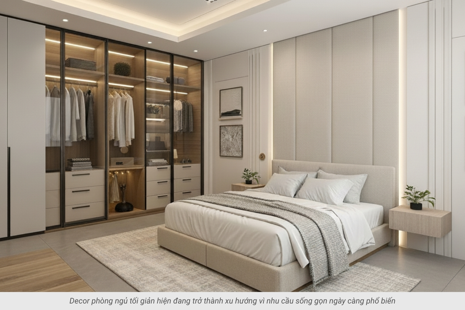 1. Phòng ngủ tối giản (Minimalism style) là gì?