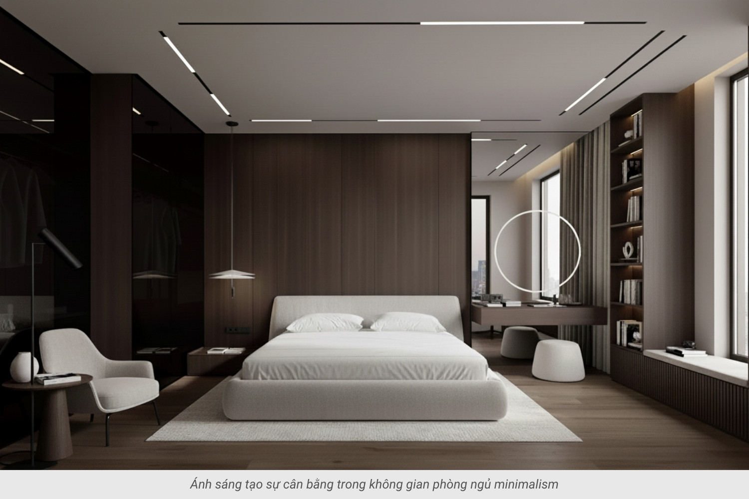 3. Vai trò của ánh sáng trong decor phòng ngủ tối giản
