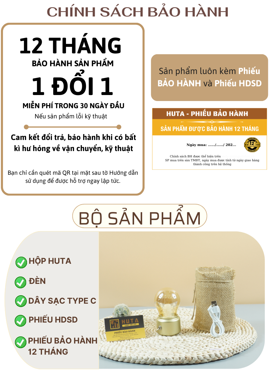 Cam kết và hậu mãi - An tâm sử dụng