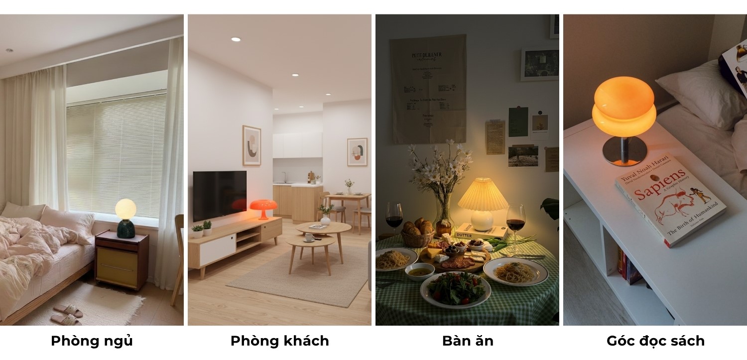 3. CÁCH CHỌN ĐÈN BÀN DECOR PHÙ HỢP VỚI KHÔNG GIAN CỦA BẠN