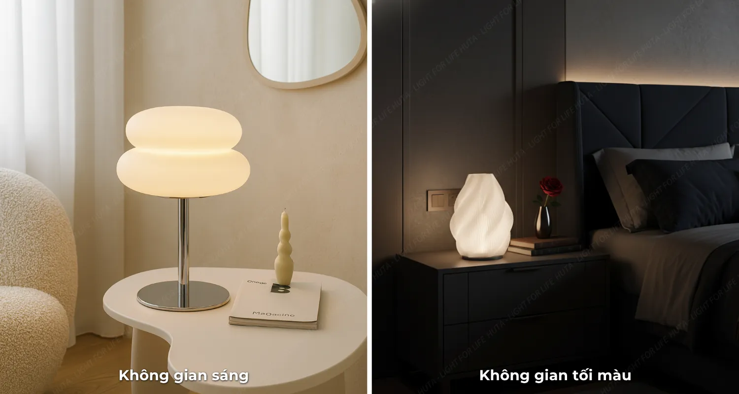 3. CÁCH CHỌN ĐÈN BÀN DECOR PHÙ HỢP VỚI KHÔNG GIAN CỦA BẠN