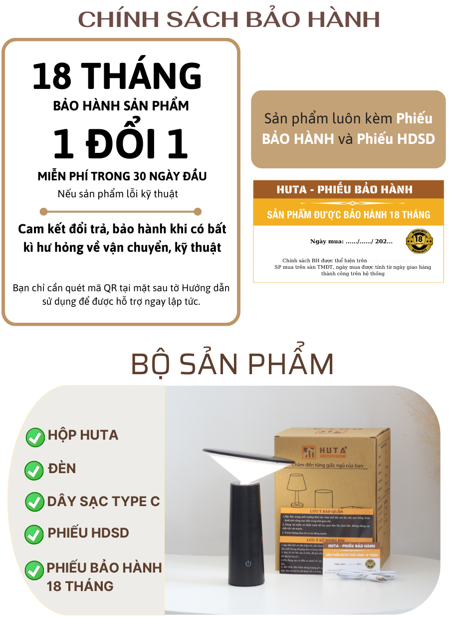 Cam kết và hậu mãi - An tâm sử dụng