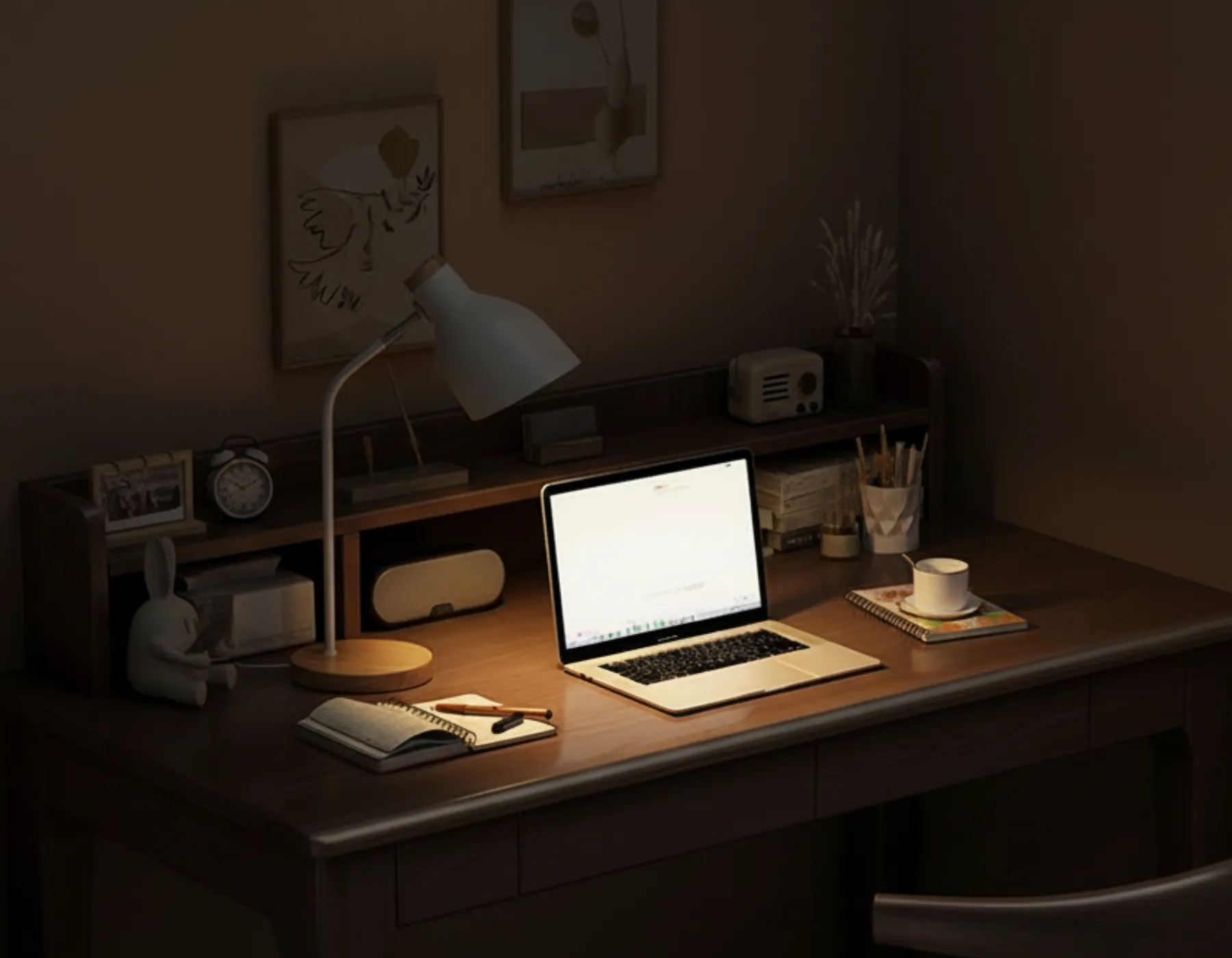 6. KHÔNG GIAN PHÙ HỢP VỚI ĐÈN BÀN HỌC LVG1