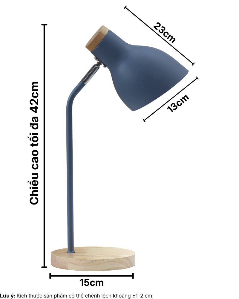 3. THÔNG SỐ KỸ THUẬT ĐÈN BÀN HỌC LVG1