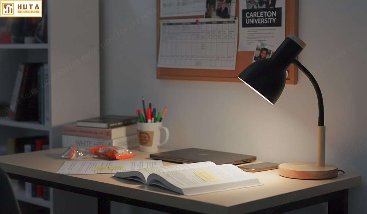 Đèn bàn học HUTA Light For Life LVG2 Bóng Led 3 Màu Sáng, Decor Phòng, Đèn Bàn Làm Việc