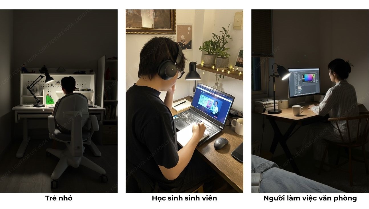 3. CÁCH CHỌN ĐÈN BÀN HỌC PHÙ HỢP VỚI NHU CẦU SỬ DỤNG