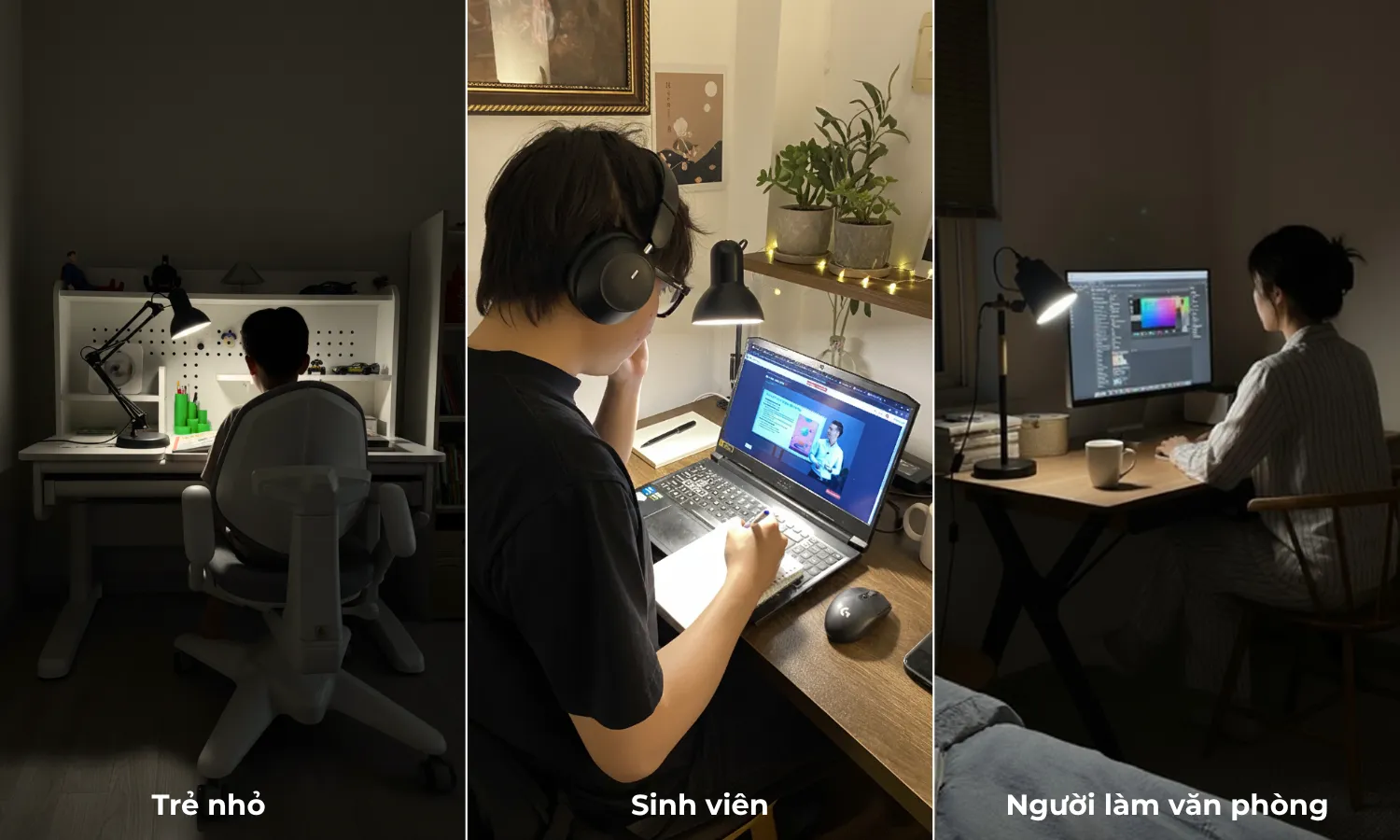 3. CÁCH CHỌN ĐÈN BÀN HỌC PHÙ HỢP VỚI NHU CẦU SỬ DỤNG