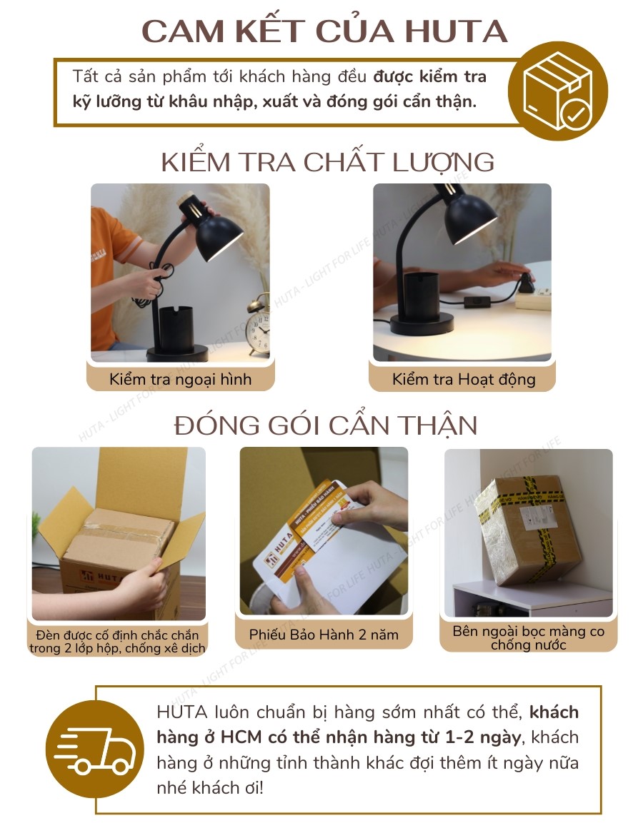 4. Đèn bàn học HUTA được ưa chuộng như thế nào?