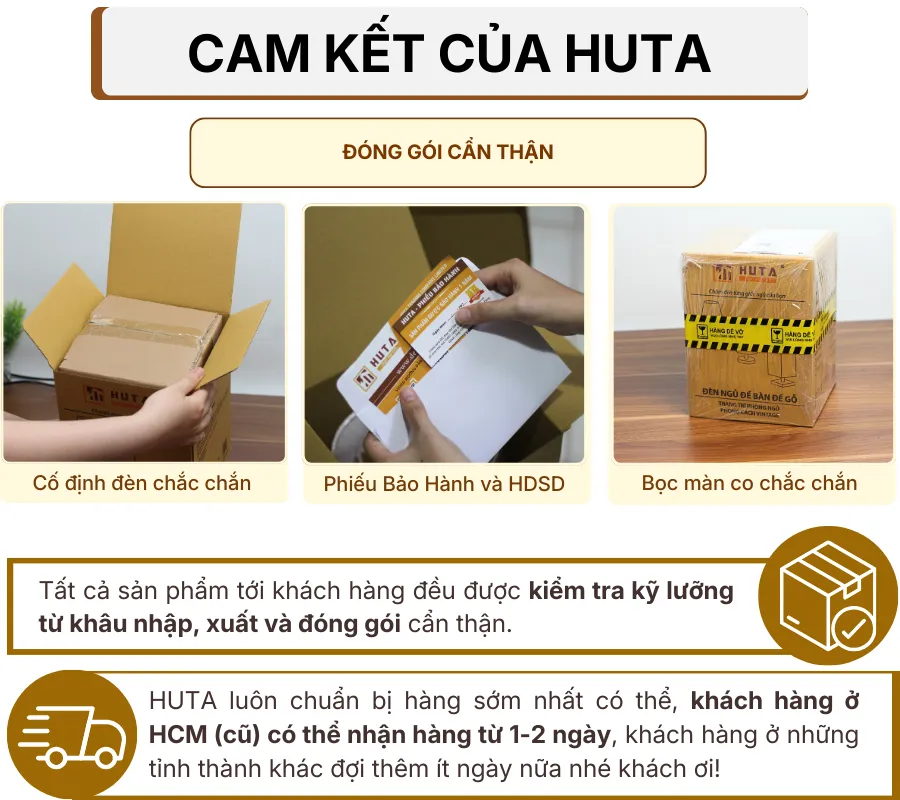 7. CHÍNH SÁCH BẢO HÀNH VÀ CAM KẾT CỦA HUTA