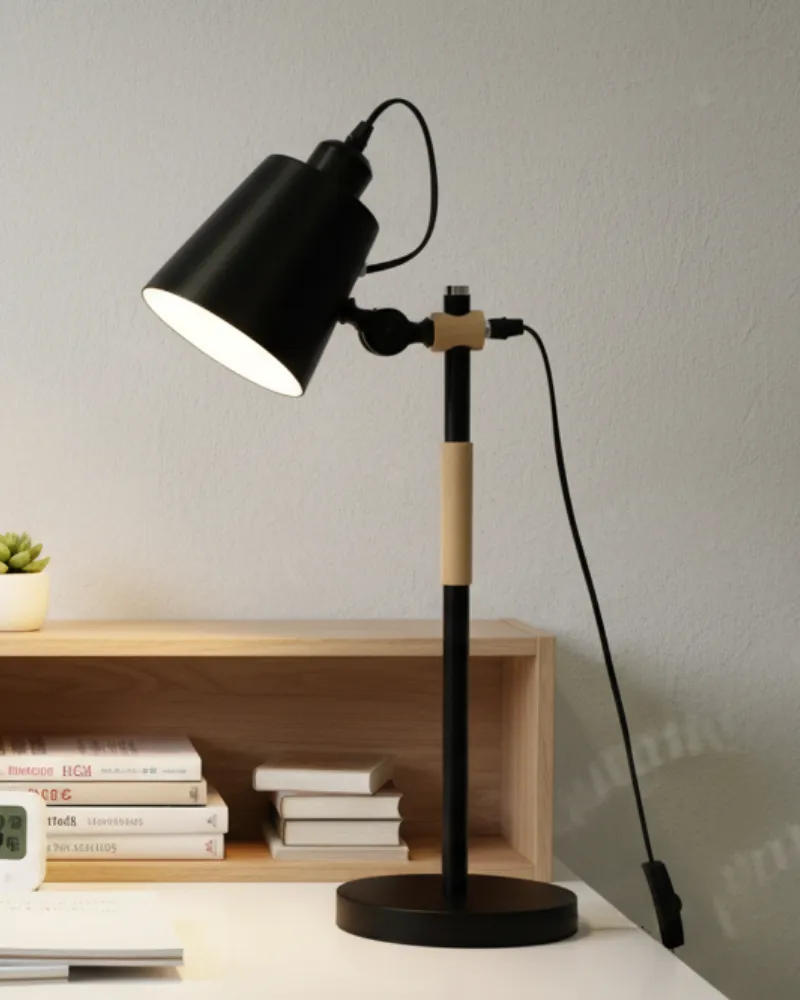 2. CHẤT LIỆU VÀ PHÂN LOẠI ĐÈN BÀN HỌC LVK1