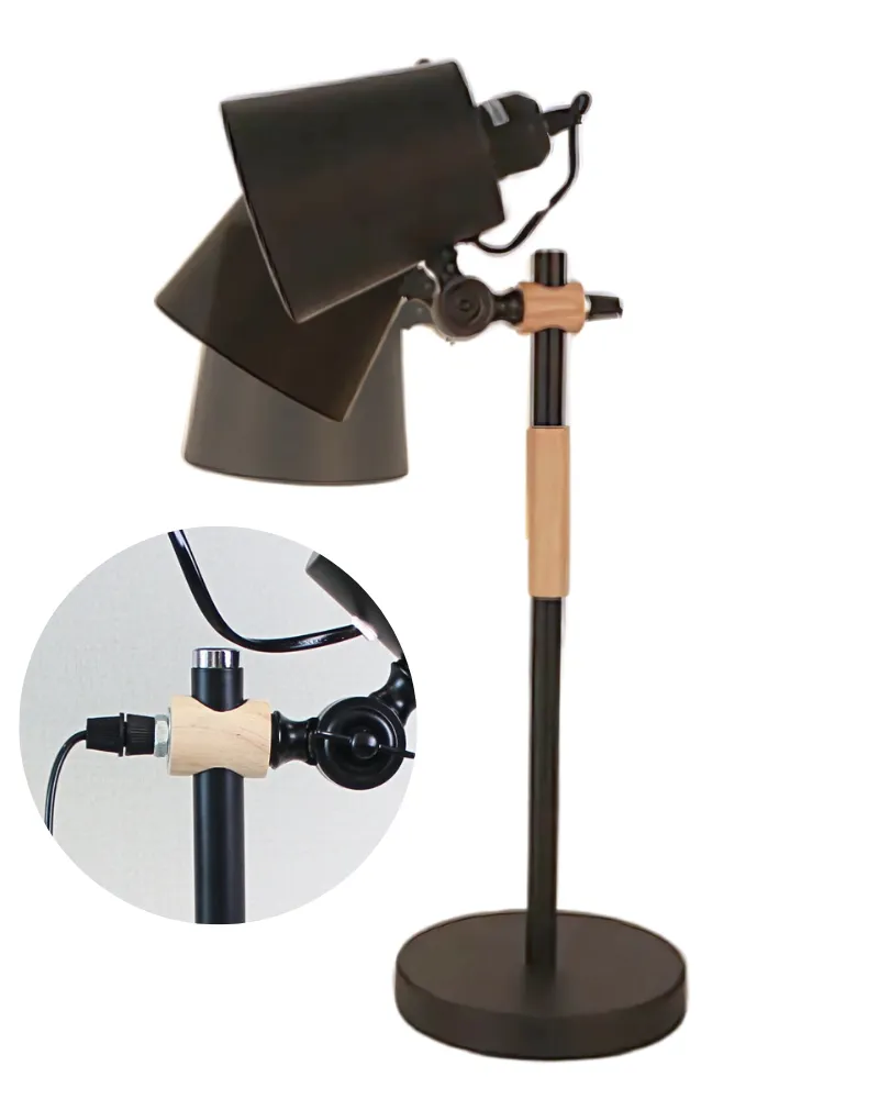 2. CHẤT LIỆU VÀ PHÂN LOẠI ĐÈN BÀN HỌC LVK1