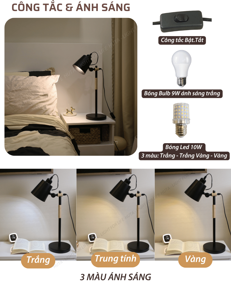 2. Thông số kĩ thuật đèn cây đứng mã LVK01