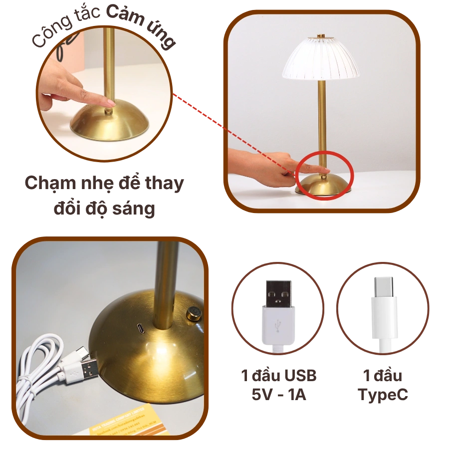 3. THÔNG SỐ KỸ THUẬT ĐÈN BÀN TRANG TRÍ RESDUNON
