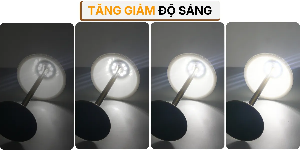4. HIỆU ỨNG ÁNH SÁNG ĐÈN BÀN TRANG TRÍ RESDUNON