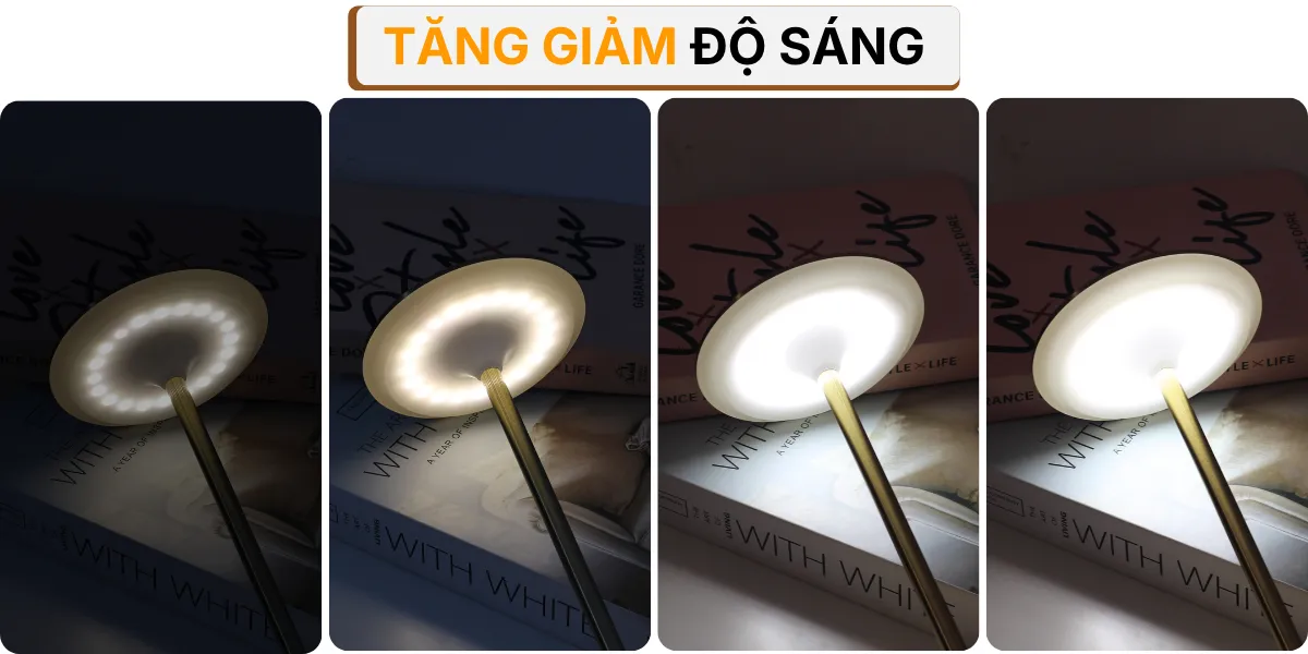 4. HIỆU ỨNG ÁNH SÁNG ĐÈN BÀN TRANG TRÍ AL3
