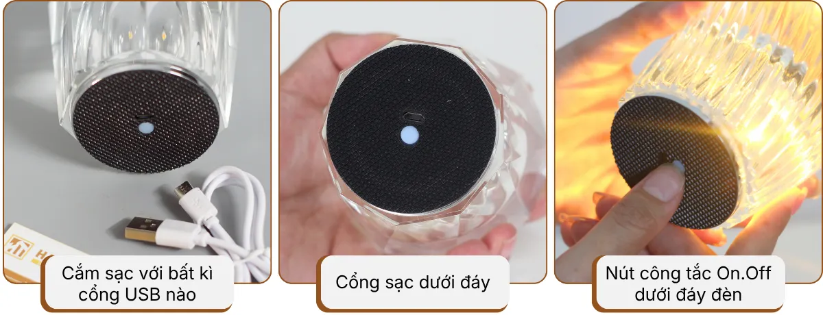 5. HƯỚNG DẪN SỬ DỤNG ĐÈN BÀN TRANG TRÍ PLCOC