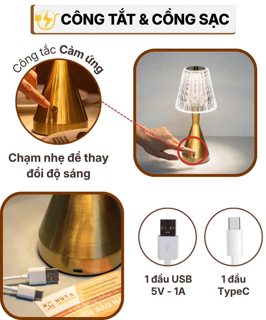 THÔNG SỐ KỸ THUẬT ĐÈN BÀN BÀN TRANG TRÍ RESBED2