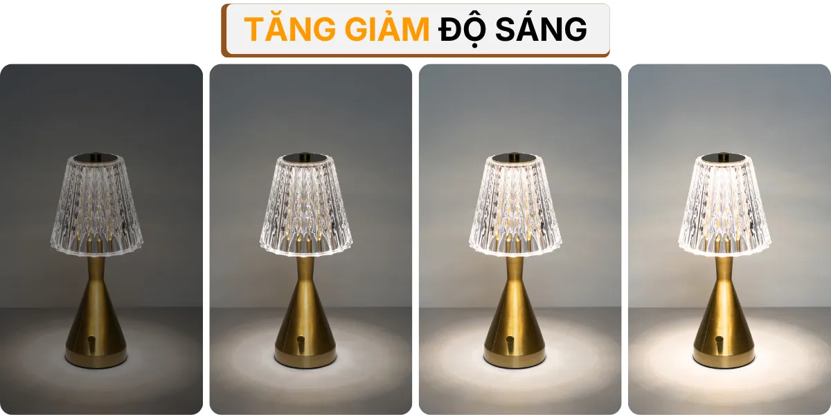 4. HIỆU ỨNG ÁNH SÁNG ĐÈN BÀN TRANG TRÍ RESBED2