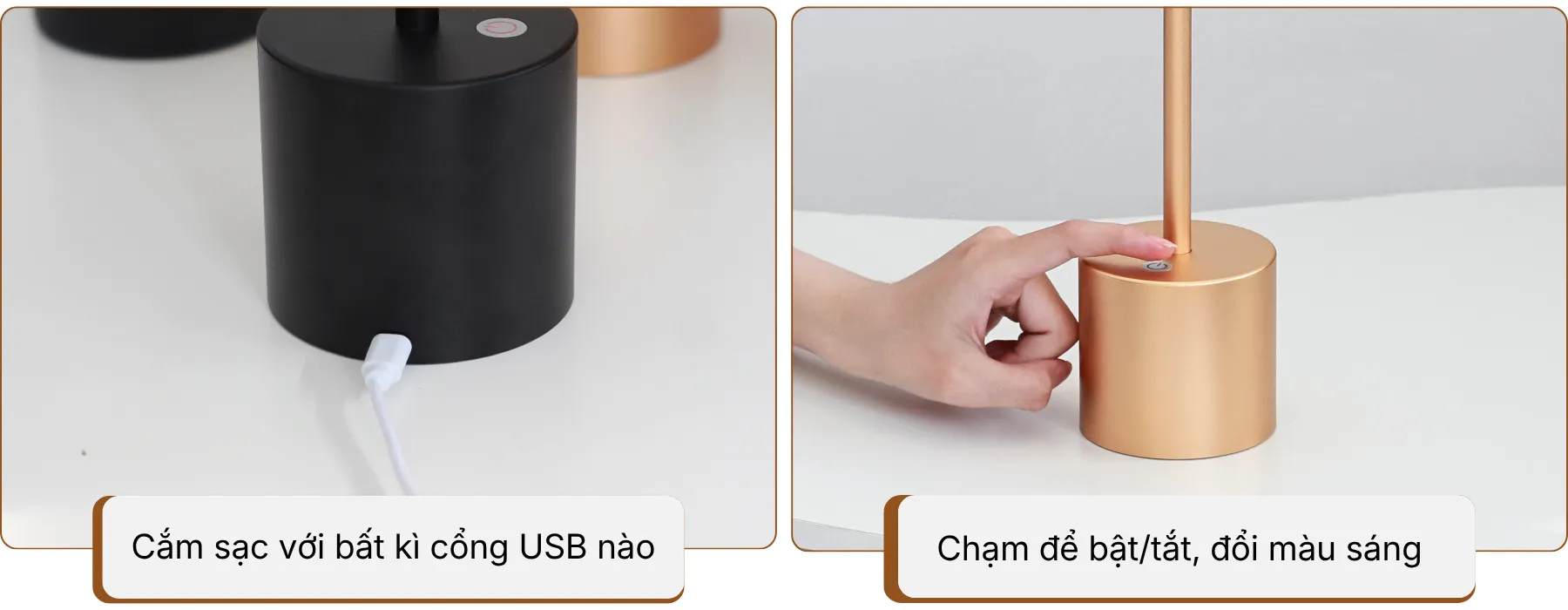 5. HƯỚNG DẪN SỬ DỤNG ĐÈN BÀN TRANG TRÍ AL1