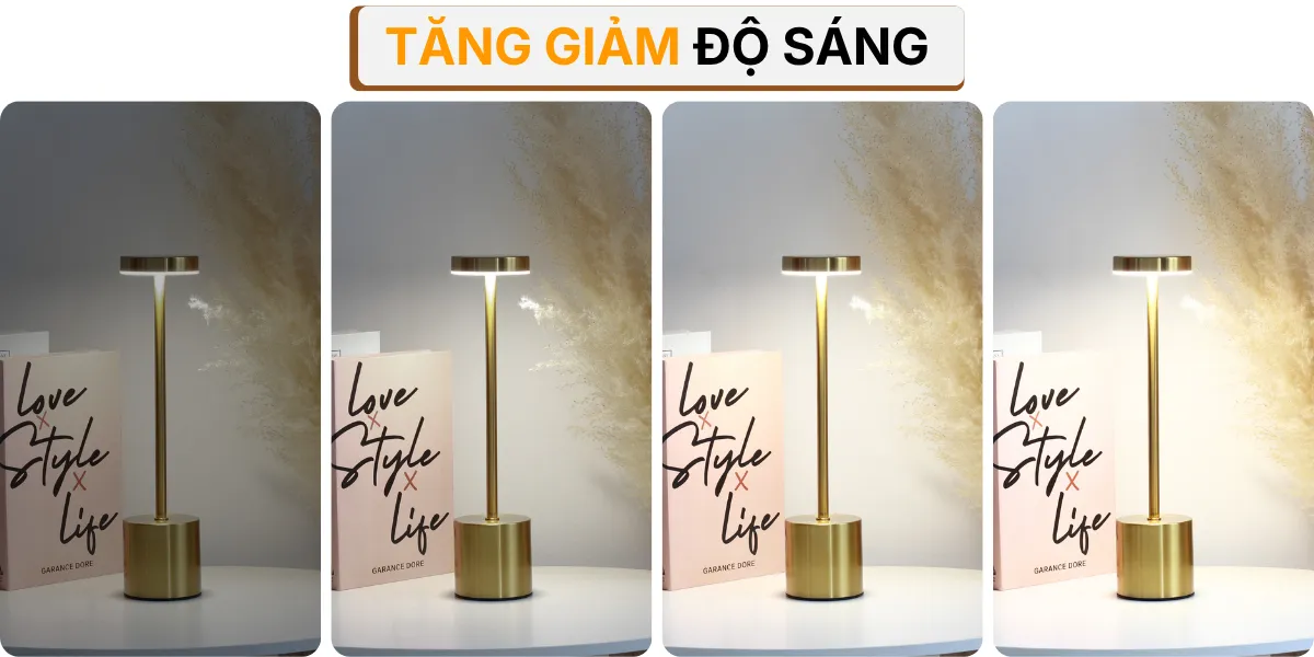 4. HIỆU ỨNG ÁNH SÁNG ĐÈN BÀN TRANG TRÍ AL1