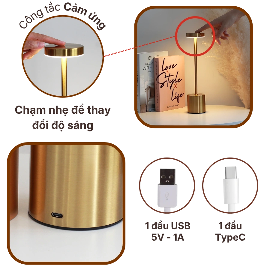 3. THÔNG SỐ KỸ THUẬT ĐÈN BÀN TRANG TRÍ AL1
