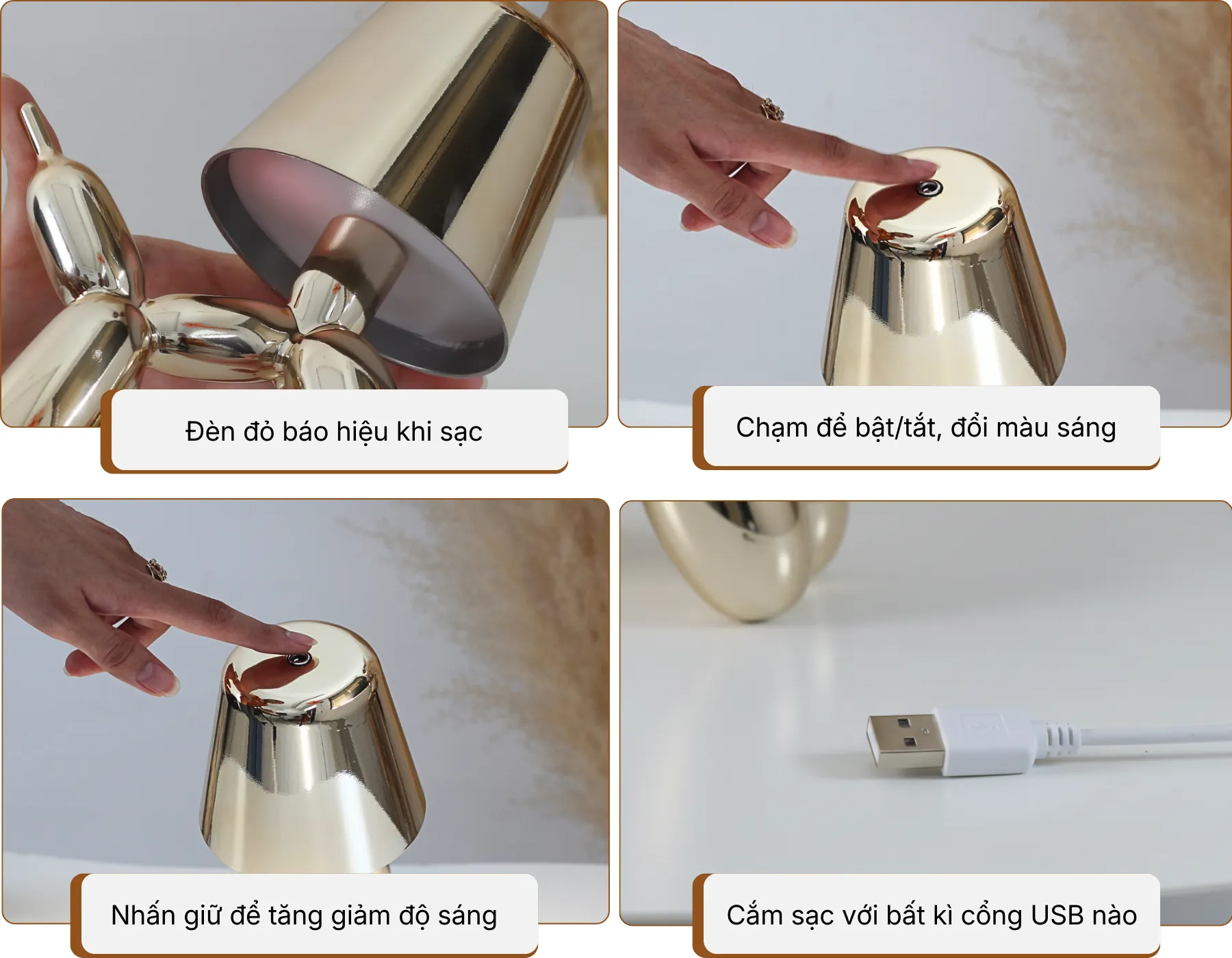 5. HƯỚNG DẪN SỬ DỤNG ĐÈN BÀN TRANG TRÍ DOGO