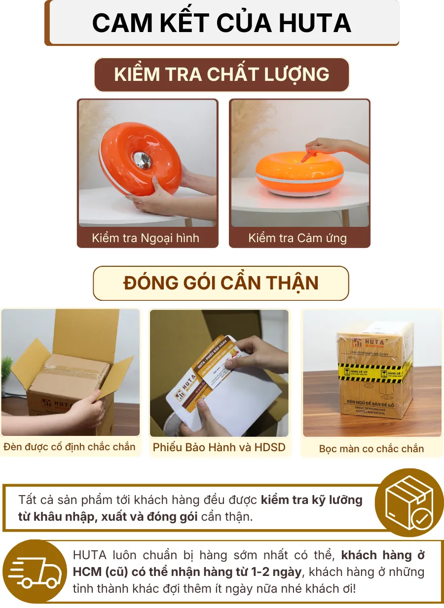 7. CHÍNH SÁCH BẢO HÀNH VÀ CAM KẾT CỦA HUTA